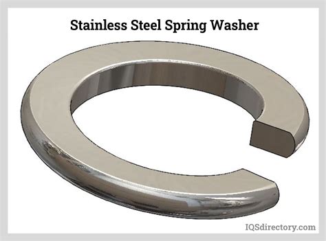 types of steel washers